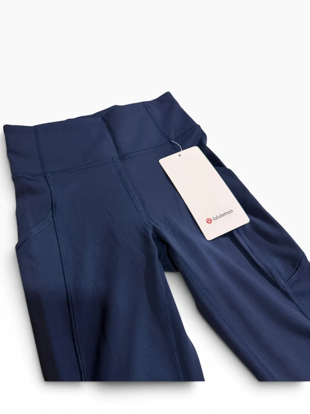 NWT Lululemon Invigorate High-Rise Crop 23” True Navy Size 2